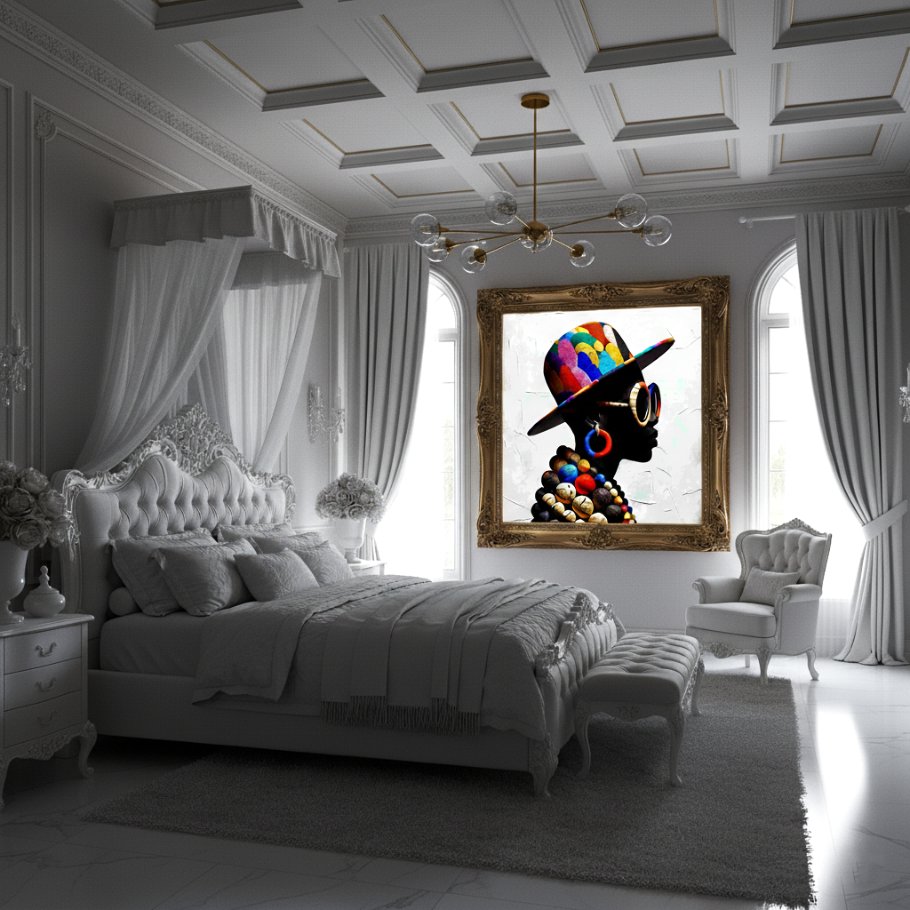 Funky Fedora Portrait